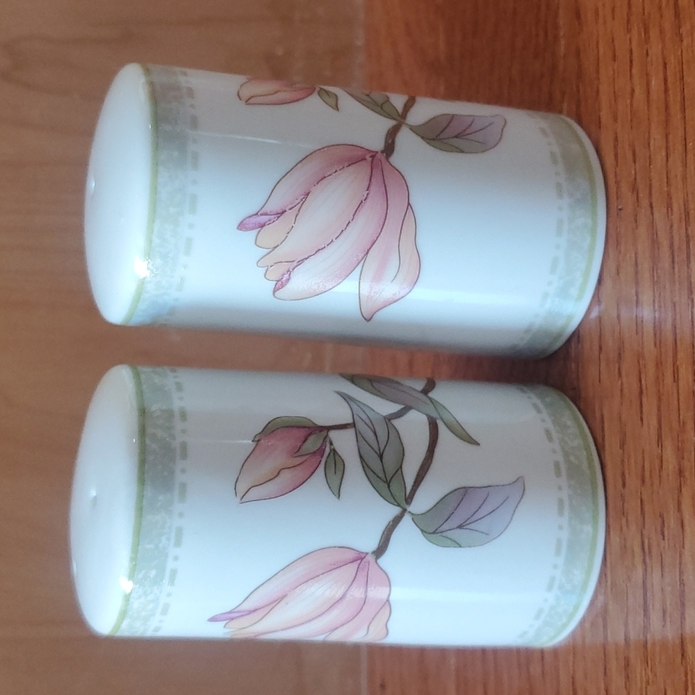 NIB Oneida Porcelain Salt&Pepper Shakers